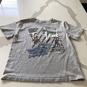 Tony Hawk Gray Boy T-shirt Size 7